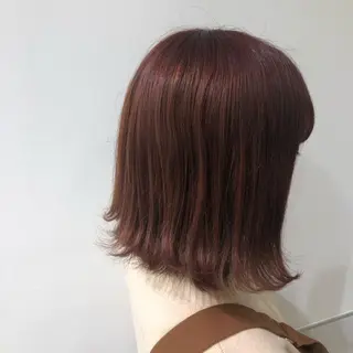 ミディアム 透明感カラー🩵 mioのヘアスタイル