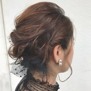 ヘアアレンジ analogue所属・u harukaのヘアスタイル