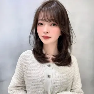 カラー Lond Alexia所属・金山/透明感/韓国風 /髪質改善/ゆうきのヘアスタイル