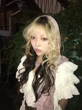 ヘアアレンジ HARUNA/原宿/ デザイン/カットのヘアスタイル