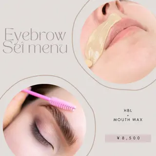 アイブロウ 眉WAX╱HBL╱ YUIの眉毛・アイブロウイメージ