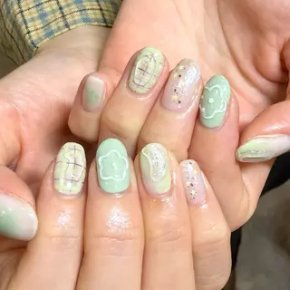 ネイル 4/6🈳あり✧* ayanaのネイルデザイン