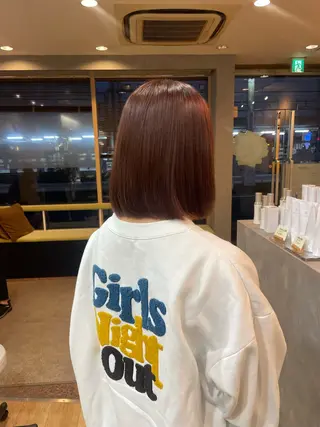 ショート カラー 髪質改善/Bloss om🌷高橋沙衣のヘアスタイル