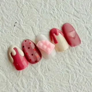 ネイル Aki 💖ゆちたの部屋のネイルデザイン