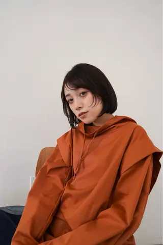 ショート OLSEN D.B.A BALLOON HAIR所属・さとう あやかのヘアスタイル