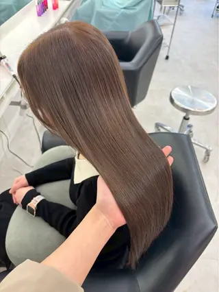 ロング カラー ParveMix 🩶🫧入江 香名のヘアスタイル