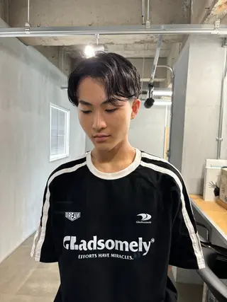 ショート カラー パーマ メンズ メンズ/ダブルカラー /パーマ/来栖慧💈のヘアスタイル