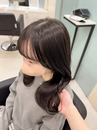 セミロング MAHO/透明感カラ ー/髪質改善🍒のヘアスタイル