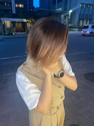 ショート カラー 当日予約◎ risaのヘアスタイル