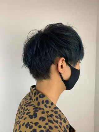 ショート カラー SALOWIN神戸三宮店所属・【美髪を叶える】中谷 彰宏（アキ)のヘアスタイル