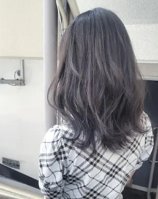 ミディアム カラー 🔳髪質改善🔳 岡本陽のヘアスタイル