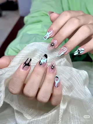 ネイル 長さだし専門店 M2　rikaのネイルデザイン