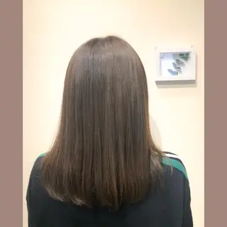 セミロング 𓅰なかがわ ふみな𓅯のヘアスタイル