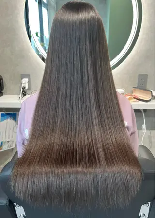 ロング カラー パーマ ヘアアレンジ メンズ キッズ 髪質改善SALON MIST＋所属・阪神尼崎駅徒歩2分 半個室サロン　小田稔のヘアスタイル