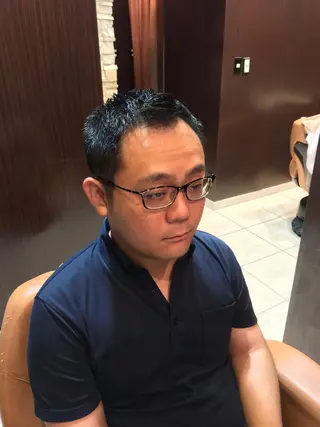 ショート 佐々木 宥人のヘアスタイル