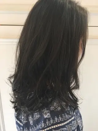 ミディアム カラー パーマ fukuyasu rikaのネイルデザイン