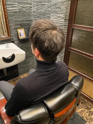 ショート メンズ 💈ヒロ銀座💈 ✨墓越聖菜✨のヘアスタイル