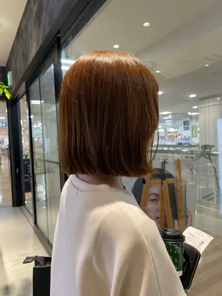 ミディアム キルンサンピアン所属・ナチュラルカラー 児玉優香のヘアスタイル