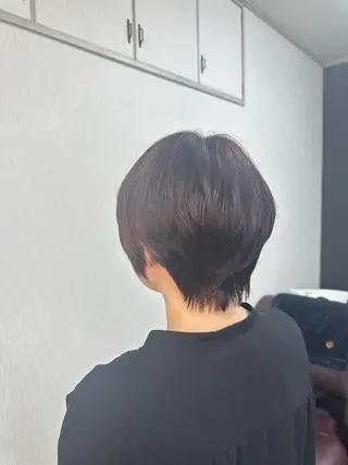 ショート エンゼルス美容室斉間 圭司のヘアスタイル