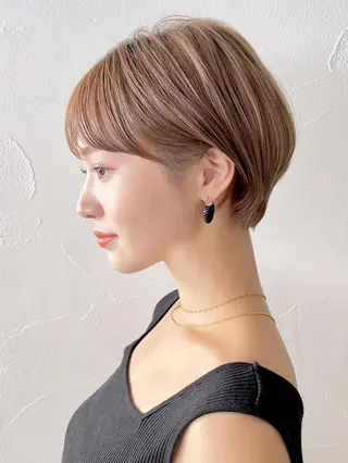 ショート カラー ITbyALBUM 松戸のヘアスタイル
