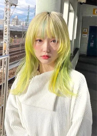 カラー ハイライト/栄/ ★ICHIMURA★のヘアスタイル