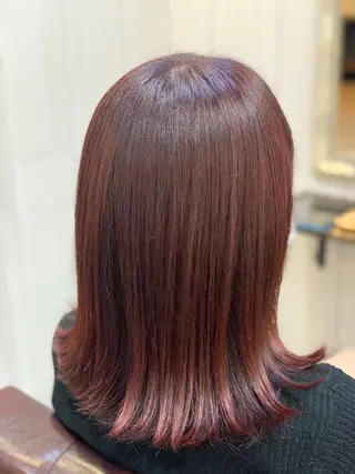 ミディアム 前井 正人のヘアスタイル