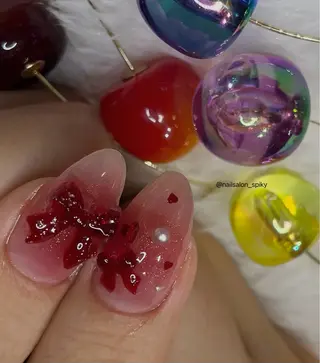 ネイル Spiky とうげ ふうかのネイルデザイン