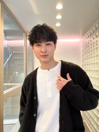 ショート パーマ メンズ 【メンズ縮毛矯正】 FILMS  軍司のヘアスタイル