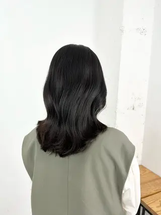 セミロング 塩田 悠我のヘアスタイル