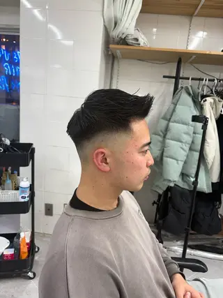 メンズ MEN’S HAIR TOKYO 渋谷所属・社会人フェード特化 ／渋谷の雄大のヘアスタイル