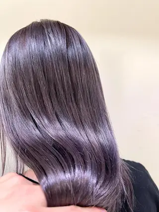 セミロング オーブヘアカメリア枚方店所属・AUBE HAIR 首藤優弥のヘアスタイル