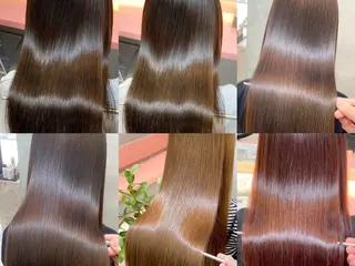 セミロング ロンドガーネット /髪質改善/レイヤーのヘアスタイル