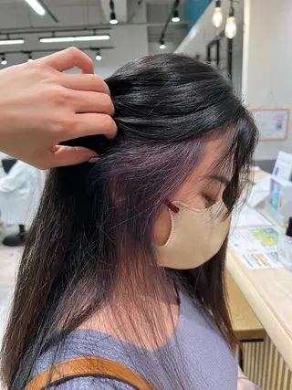 ロング カラー 🌞レイヤー×カラー 前川那津美🌞のヘアスタイル