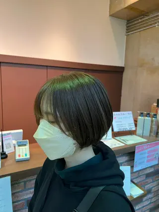 ショート MIRACミラク所属・☀️ハイトーンボブ ☀️石川 海斗のヘアスタイル