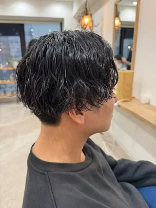 ミディアム パーマ FURUSHO所属・髪質改善/縮毛矯正 /メンズパーマ川田のヘアスタイル