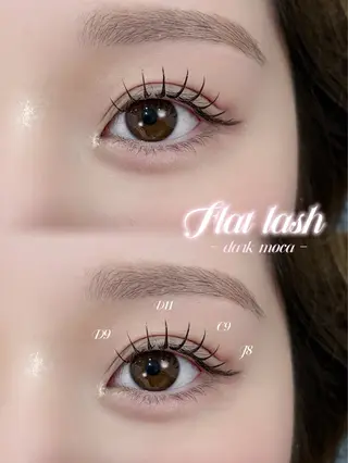 マツエク・マツパ Une fleur HIBIKIのマツエク・マツパデザイン