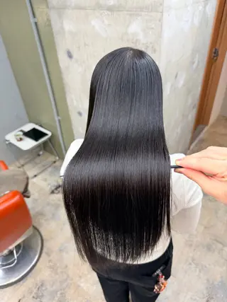 ロング kokko所属・髪質改善/縮毛矯正 田中櫻のヘアスタイル