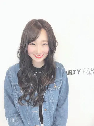 ロング プルエクステ/潤艶 最強矯正/西野入のヘアスタイル