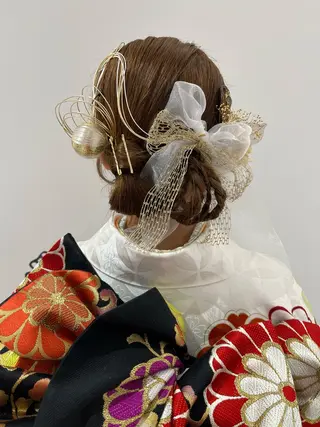 ヘアアレンジ 🍋暖色カラーヘアア レンジniina🍋のヘアスタイル