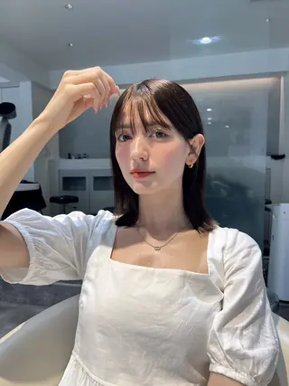 ミディアム カラー 💎透明感カラー特化 💎TAISEIのヘアスタイル