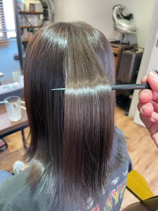 ミディアム カットモデル募集中 友香のヘアスタイル