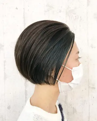 ミディアム 【店長】ショート 似合わせ🦩相羽里美のヘアスタイル