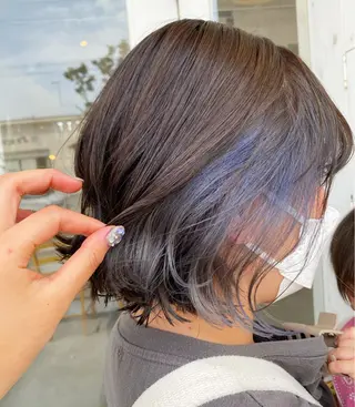 ショート カラー luce.hair.design所属・宮村 真穂のヘアスタイル
