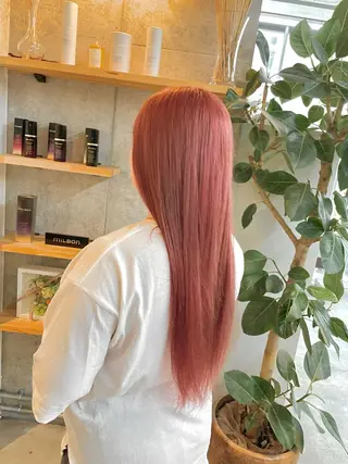 ロング カラー ハイトーンカラ ー/小川のヘアスタイル