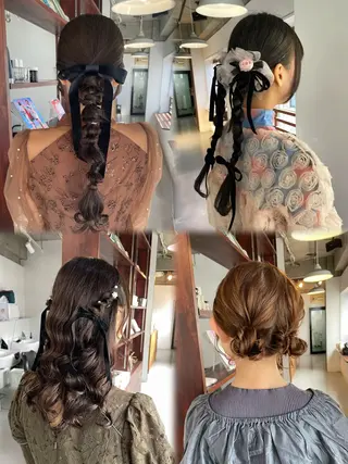 ヘアアレンジ silo所属・silo MOKA 顔周りカット🦦のヘアスタイル