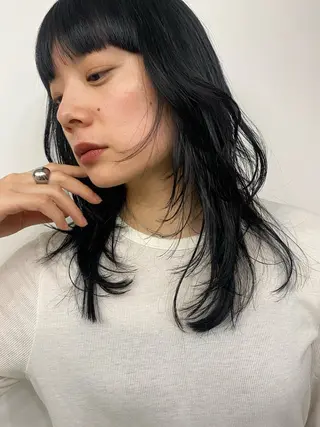 ロング カラー . nanamiのヘアスタイル