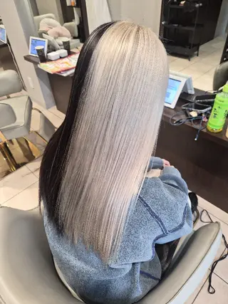 セミロング カラー Miyavi/カラー ショートボブのヘアスタイル