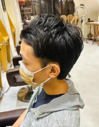 ショート メンズ メンズカット/パーマ 髙橋美穂のヘアスタイル