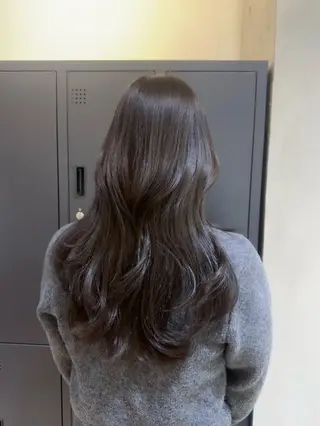 ロング カラー 韓国レイヤー/艶髪/ manami🥣のヘアスタイル
