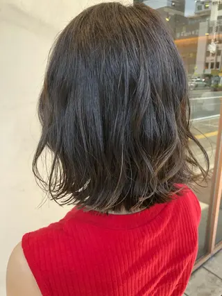 ミディアム eclat suzumiのヘアスタイル